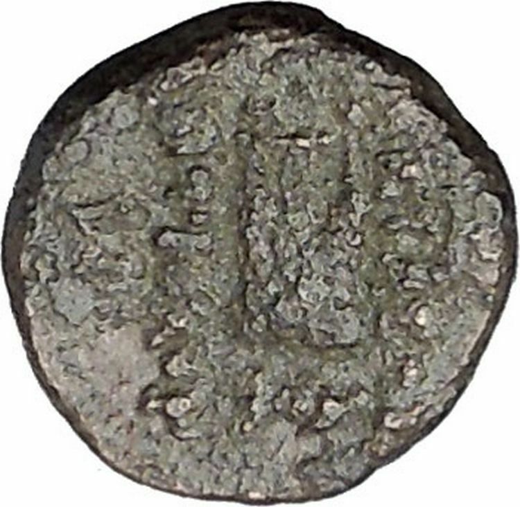 ANTIOCHOS II Theos 261BC Apollo Kithara Lyre Authentic Ancient Greek Coin i47150