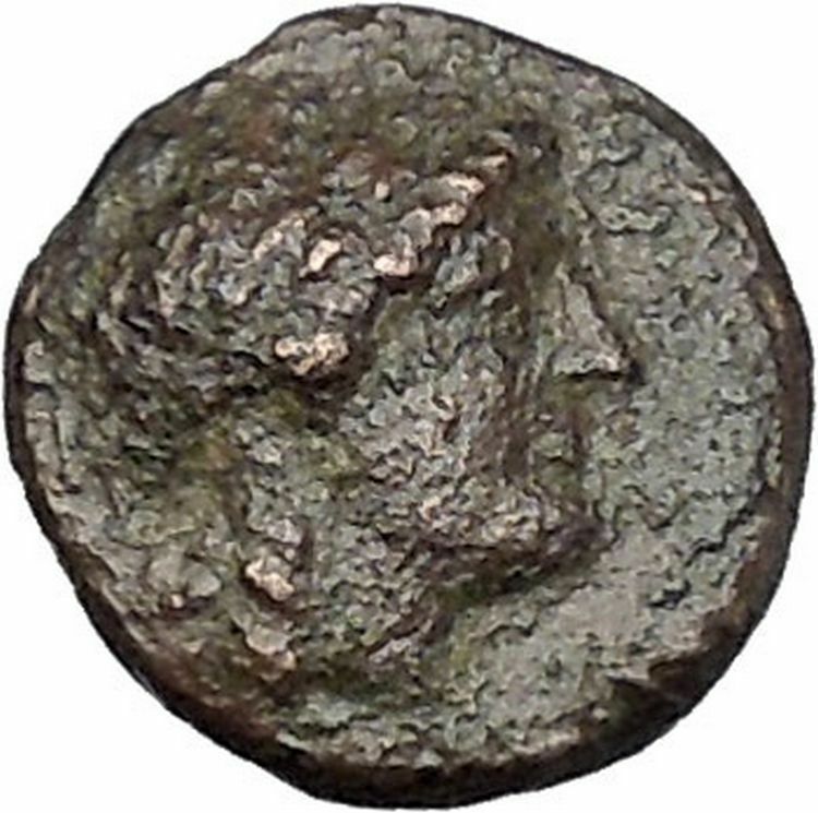 ANTIOCHOS II Theos 261BC Apollo Kithara Lyre Authentic Ancient Greek Coin i47150