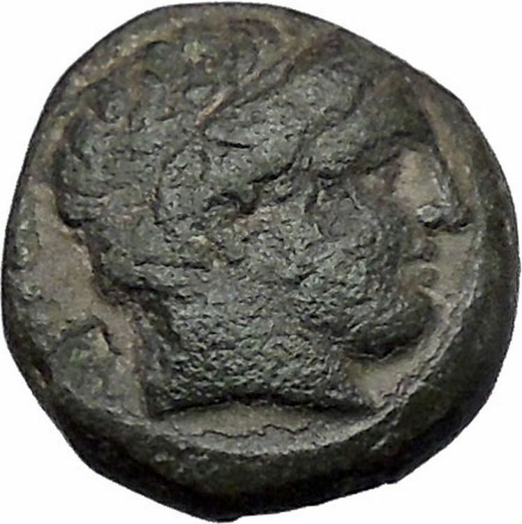 Philip II Alexander the Great Dad OLYMPIC GAMES Ancient Greek Coin Horse i47421