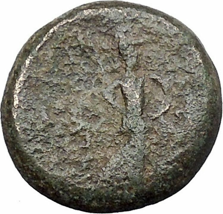 ANTIOCHOS IX Kyzikenos 108BC Seleukid Athena Authentic Ancient Greek Coin i47323