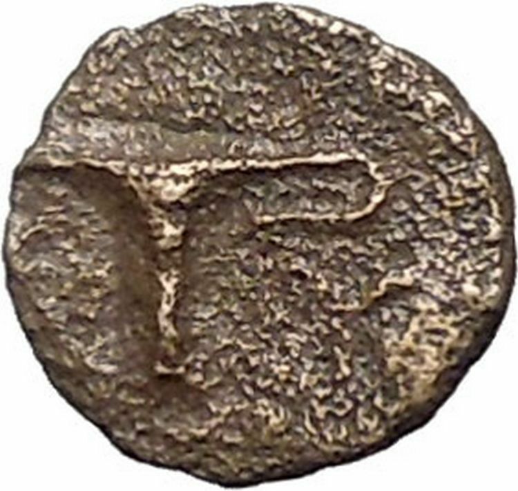 Kyme in Aeolis 350BC EAGLE & VASE on Authentic Ancient Greek Coin i48572