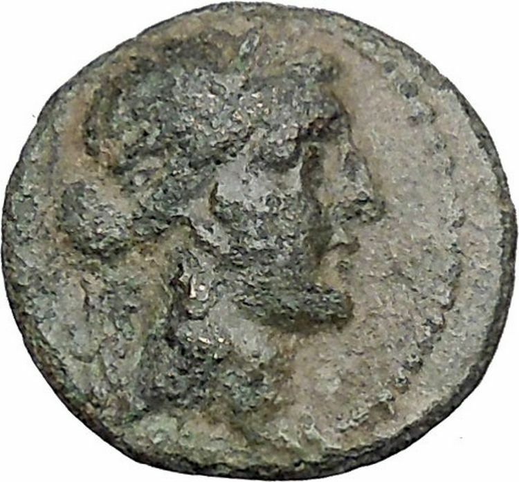 ANTIOCHOS IX Kyzikenos 108BC Seleukid Apollo Artemis Ancient Greek Coin i47332