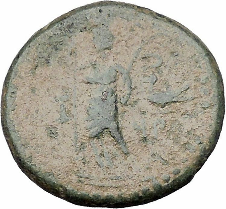 DOMITIAN 95AD Ascalon in Judaea City-Goddess Authentic Ancient Roman Coin i47328