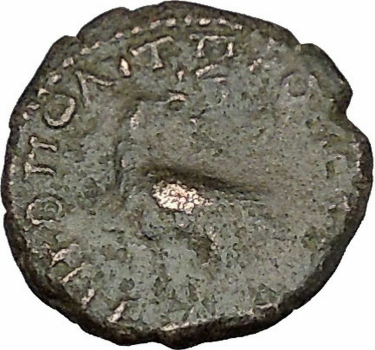 SEPTIMIUS SEVERUS Nicopolis ad Istrum Rare Ancient Roman Coin EAGLE i48487