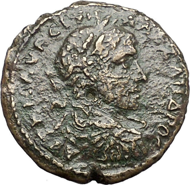 SEVERUS ALEXANDER Dionysopolis Rare Ancient Roman Coin Fortuna Tyche i48545