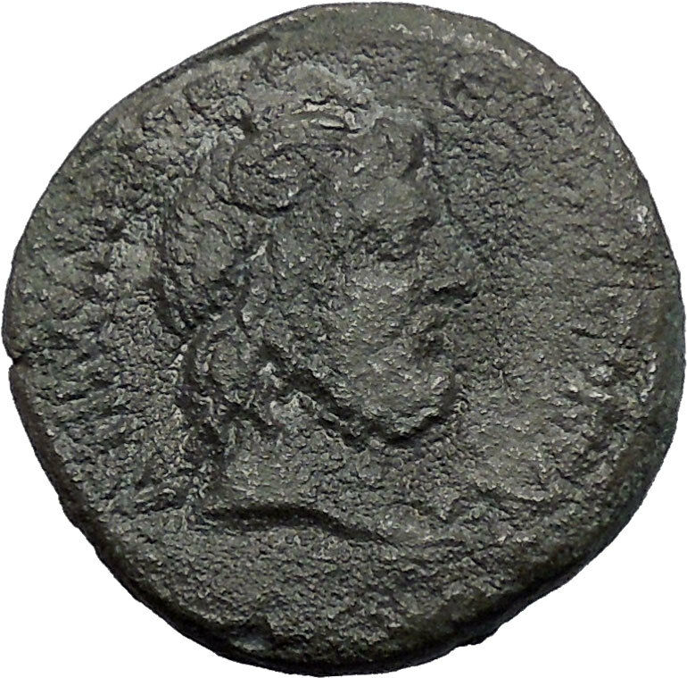 MARCUS AURELIUS 161AD Caesarea Cappadocia Zeus Ammon Ancient Roman Coin i48644