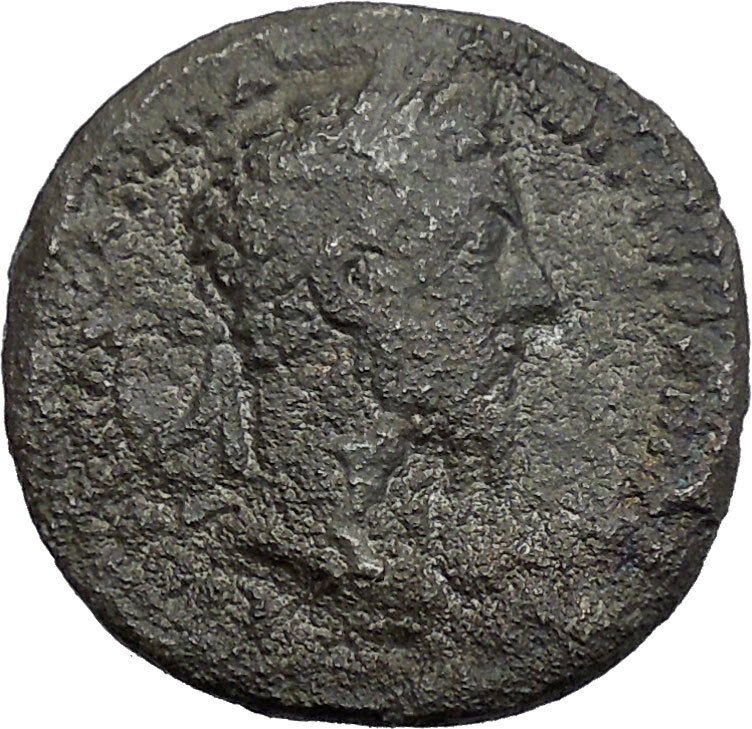 MARCUS AURELIUS 161AD Caesarea Cappadocia Zeus Ammon Ancient Roman Coin i48644