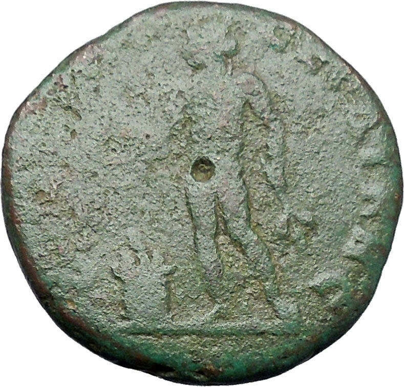 CARACALLA Serdica in Thrace Ancient Roman Coin Apollo Father of Asclepius i48543