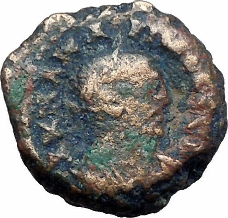 CARINUS 283AD Alexandria Egypt Potin Tetradrachm Elpis Spes Roman Coin i48695