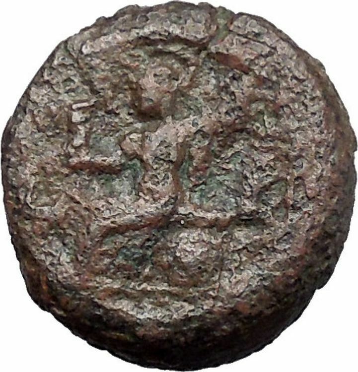 NUMERIAN 283AD Alexandria Egypt Tetradrachm Athena Ancient Roman Coin i48698