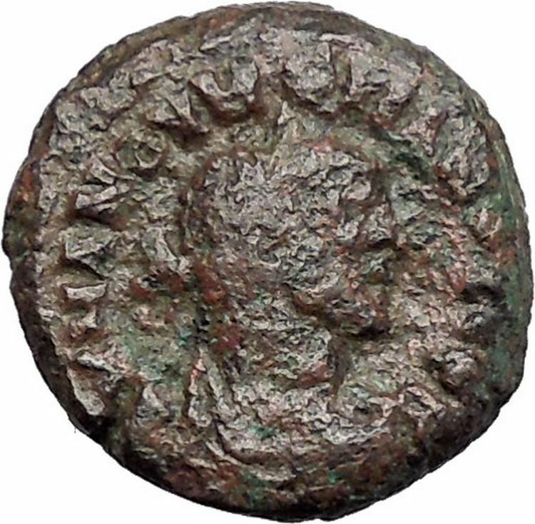 NUMERIAN 283AD Alexandria Egypt Tetradrachm Athena Ancient Roman Coin i48698