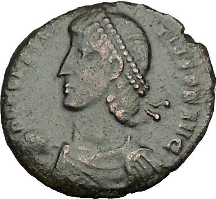 CONSTANTIUS II son of Constantine the Great w labarum Ancient Roman Coin i50758