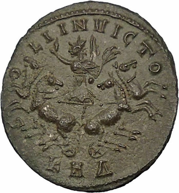 PROBUS 280AD Serdica mint Ancient Roman Coin SOL Sun Cult Horse Quadriga i52081