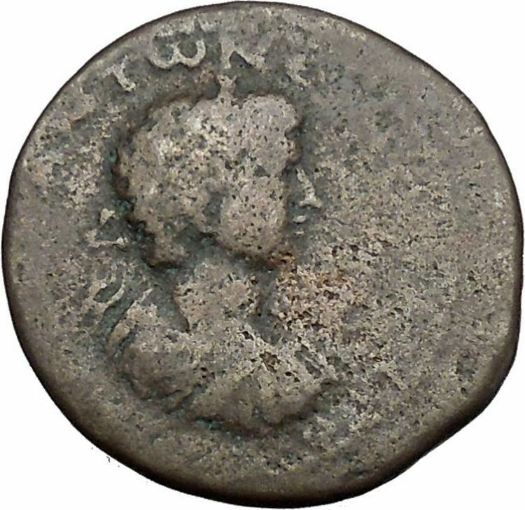 CARACALLA 198AD Koinon of Thessaly Rare Ancient Roman Coin Nike Chariot i50850