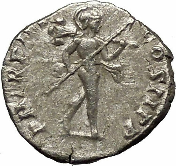 Septimius Severus 195AD Ancient Silver Roman Coin Mars Cult War i53214