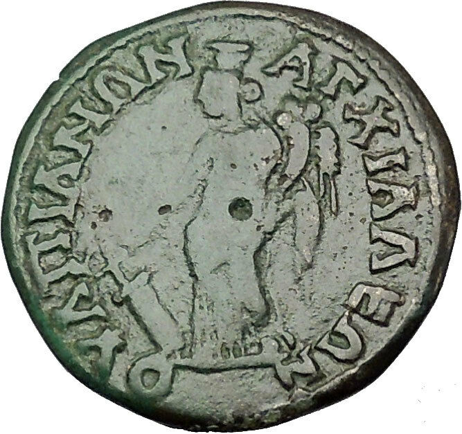 SEPTIMIUS SEVERUS 193AD Anchialus Thrace TYCHE Genuine Ancient Roman Coin i50937