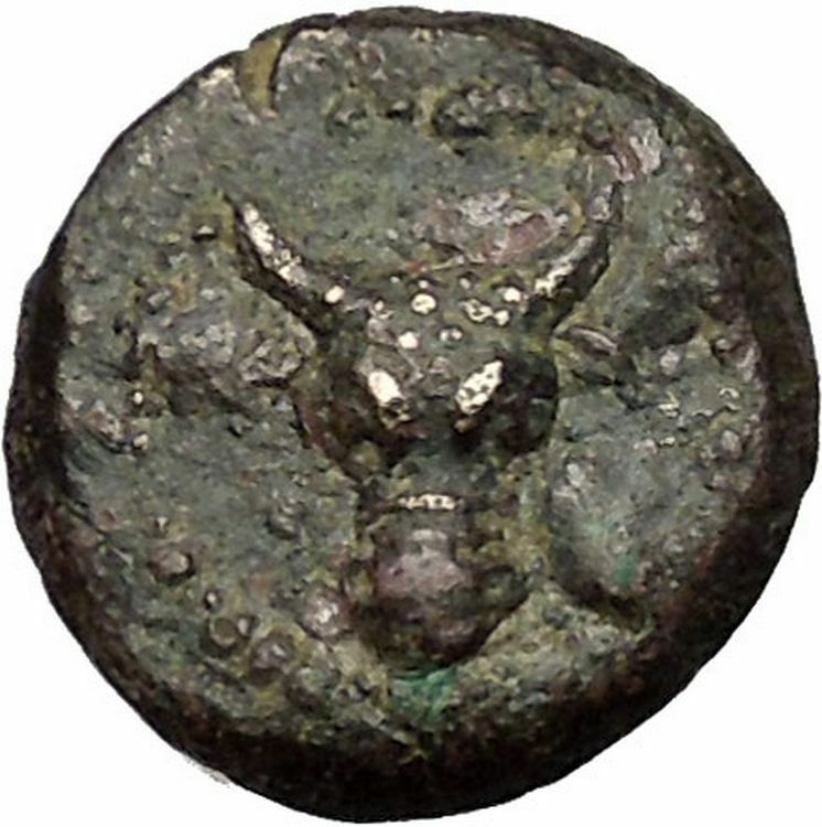 Kings of Paphlagonia Pylaimenes II or III Rare 133BC Rare R1 Greek Coin i53320