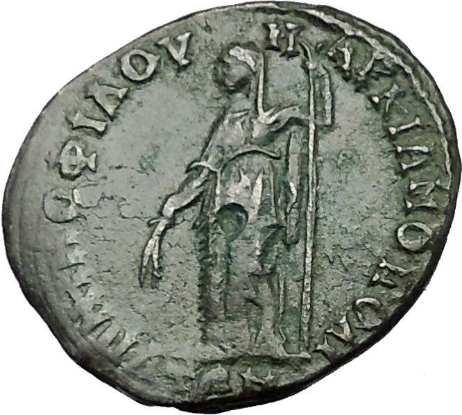 GORDIAN III 238AD Marcianopolis DEMETER CERES Genuine Ancient Roman Coin i50900