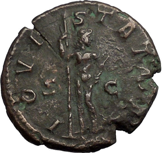 Gordian III 238AD Big Authentic Ancient Roman Coin Zeus Jupiter Cult i55124