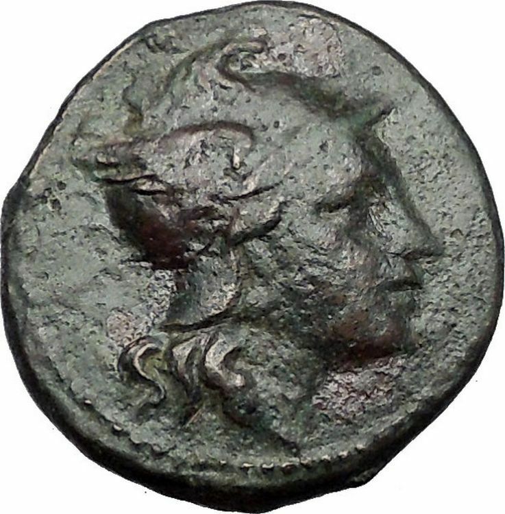 Roman Protectorate of Macedonia 168BC Roma Authentic Ancient Greek Coin i55459