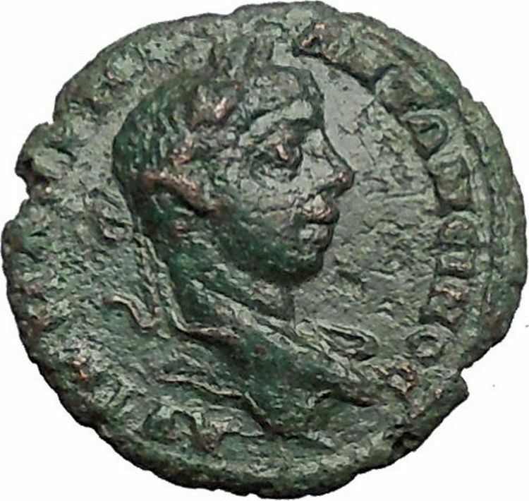 ELAGABALUS 218AD Philippopolis Thrace APOLLO Neocorate GAMES Roman Coin i54762