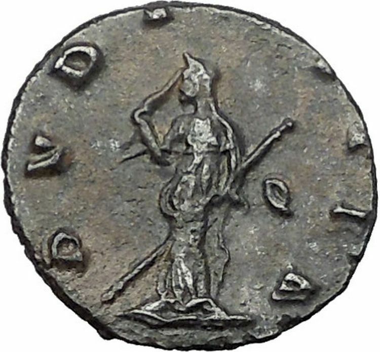 Salonina daughter in law of Valerian I 253AD Ancient Roman Coin Modesty i56397