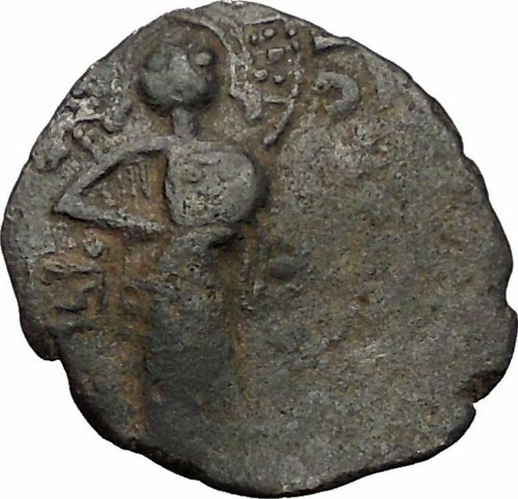 1146AD ARAB BYZANTINE Zangid Atabegs JESUS CHRIST Ancient Islamic Coin i56530