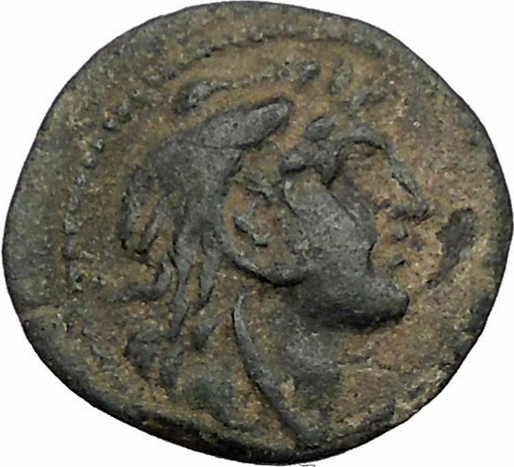 ALEXANDER I BALAS 152BC Seleukid Apollo RARE R1 Ancient Greek Coin i56496