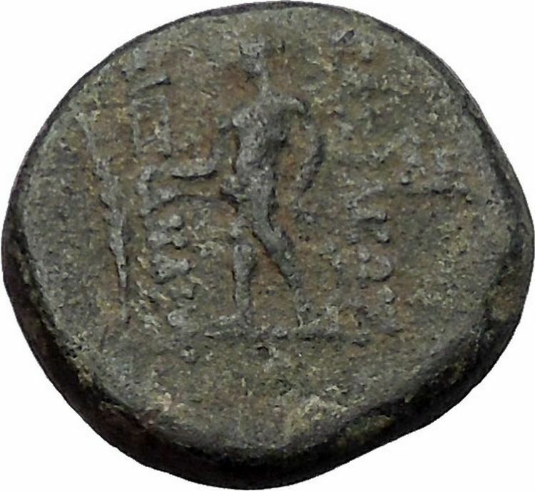 ALEXANDER I BALAS 152BC Seleukid Apollo RARE R1 Ancient Greek Coin i56496