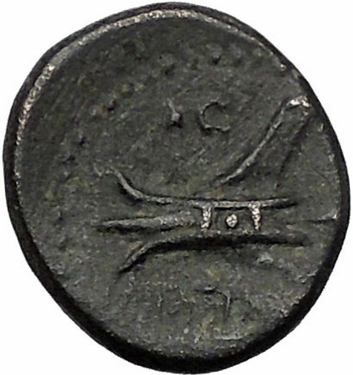 ARADOS in PHOENICIA 185BC Zeus Ram of Galley Ship Ancient Greek Coin i56490