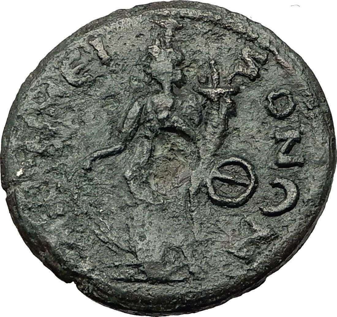 TERMESSOS MAJOR in PISIDIA 2-3CenAD Zeus Tyche Genuine Ancient Greek Coin i59242