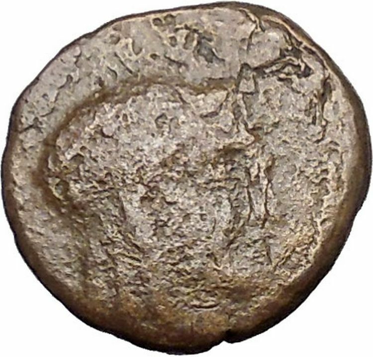 ANTIOCHOS III Megas 223BC Seleukid Apollo Tripod Rare Ancient Greek Coin i49741