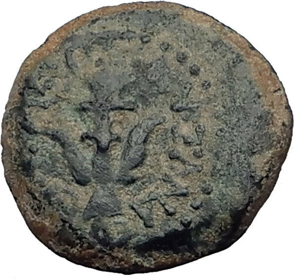 ALEXANDER JANNAEUS Biblical Jerusalem Jesus Widow's Mite Greek Bible Coin i64083