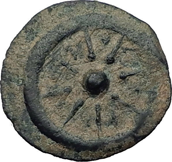 ALEXANDER JANNAEUS Biblical Jerusalem Jesus Widow's Mite Greek Bible Coin i64083