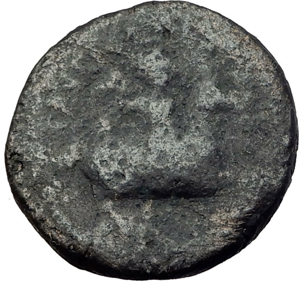 VOLUSIAN 251AD Caesarea Maritima Judaea VERY RARE Ancient Roman Coin i64143