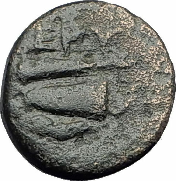 ERYTHRAI in IONIA 350BC Authentic Ancient Greek Coin HERCULES BOW CLUB i63741