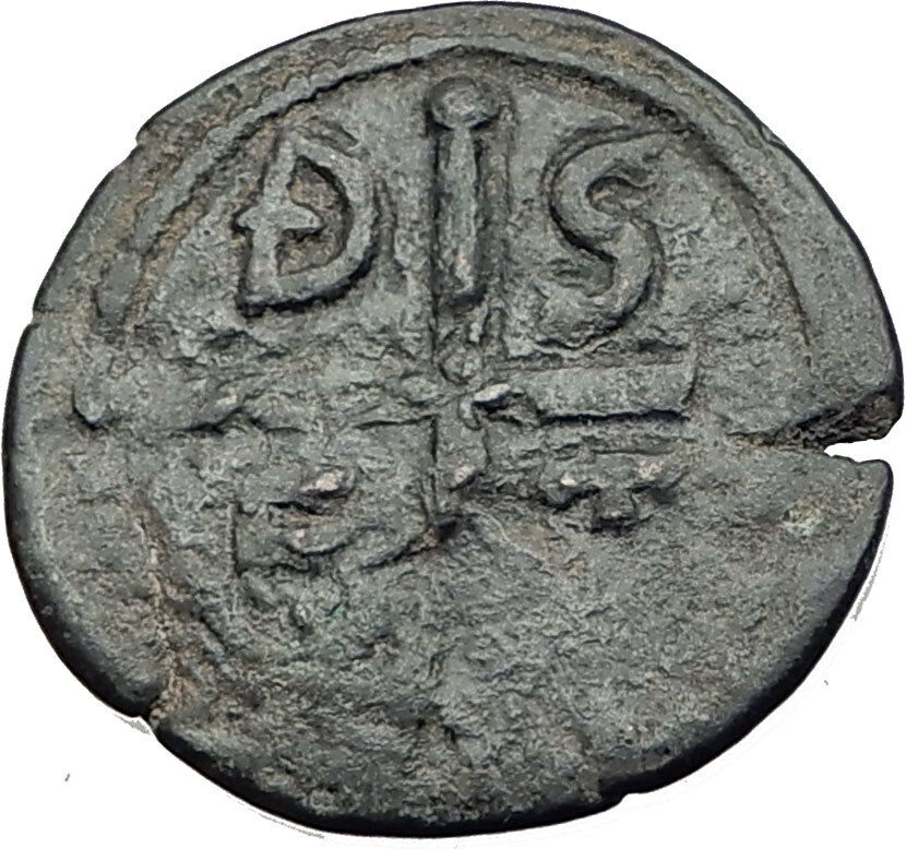 CRUSADERS of Antioch Tancred Ancient 1101AD Byzantine Time Coin St Peter i64469