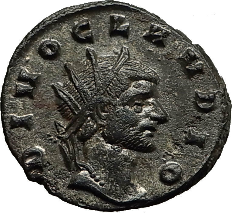 Divus CLAUDIUS II Gothicus 270AD Rome CONSECRATIO Roman Coin Quintillus i65437