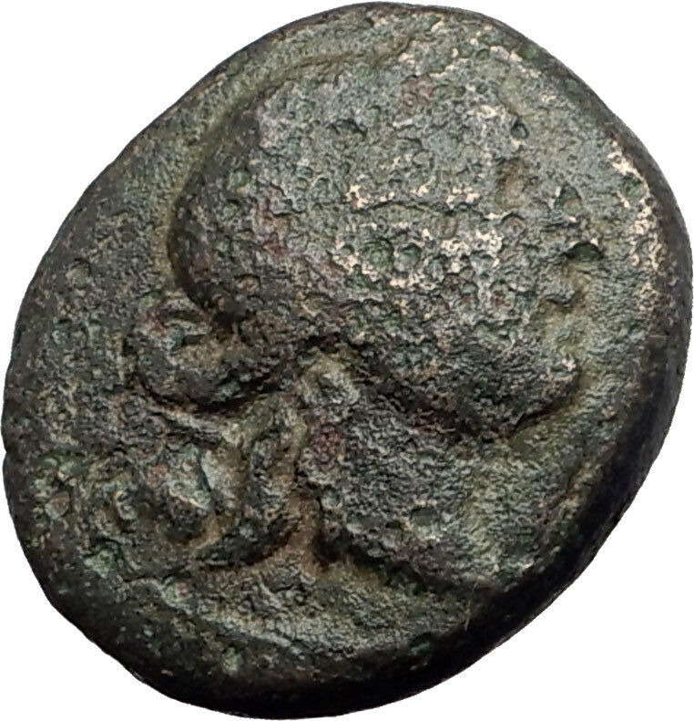 AMPHIPOLIS in MACEDONIA 148BC Rare R2 Ancient Greek Coin ARTEMIS & BULL i63837