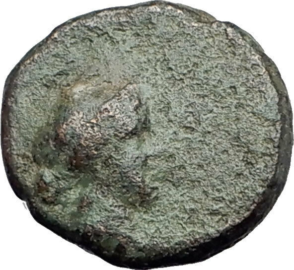 350-150BC Authentic Ancient Original Genuine GREEK Coin APOLLO APHRODITE i63832