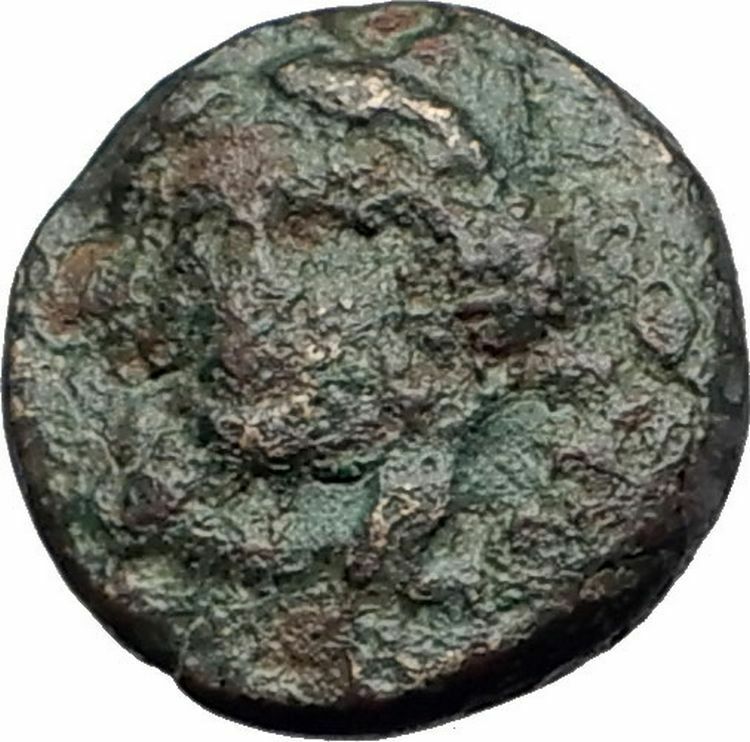 KOLOPHON in IONIA 375BC Rare Authentic Ancient Greek Coin APOLLO & LYRE i64262