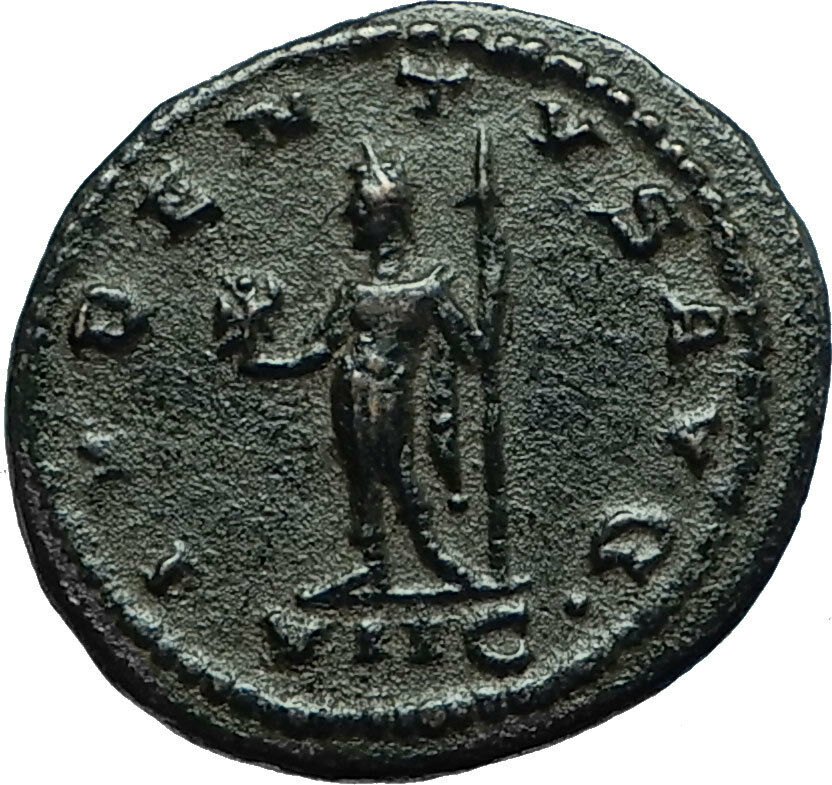 GALLIENUS Ancient 267AD Antioch Authentic Original Genuine Roman Coin i66586