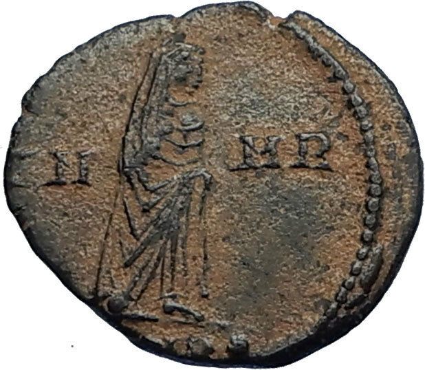 Divus Saint CONSTANTINE I the GREAT 347AD Authentic Ancient Roman Coin i67096