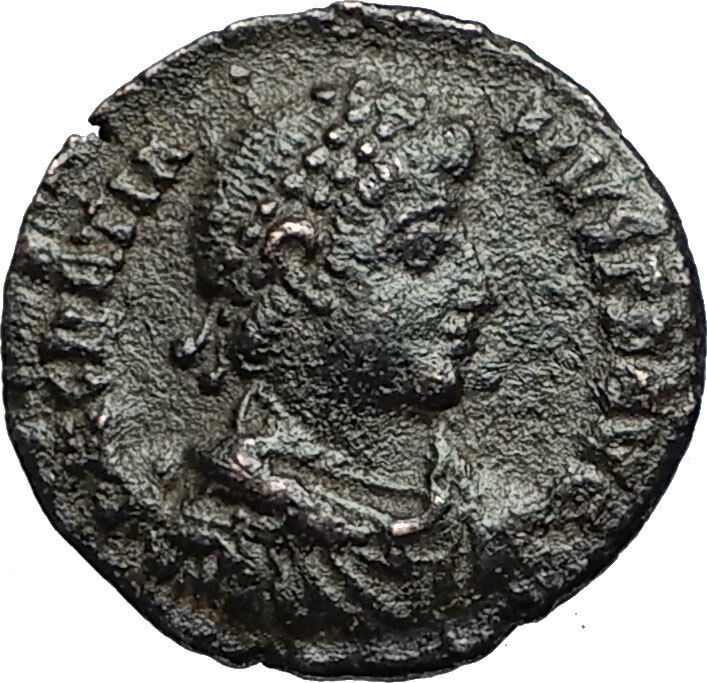 GRATIAN Original 378AD Antioch Authentic Ancient Roman Coin Rome as Roma i67582