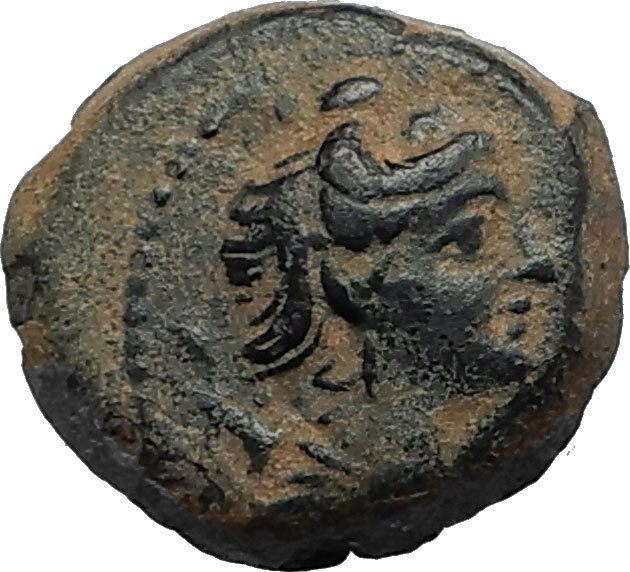 ANTIOCHOS VIII Grypos Ancient 121BC Seleukid Greek Coin ARTEMIS & APOLLO i67515