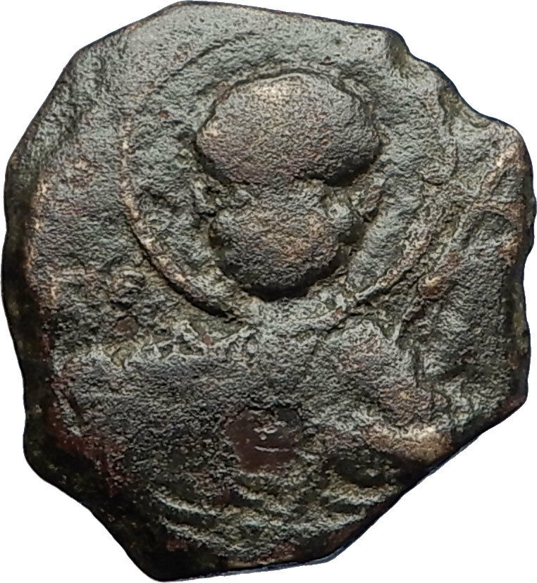 CRUSADERS of Antioch Tancred Ancient 1101AD Byzantine Time Coin St Peter i69673