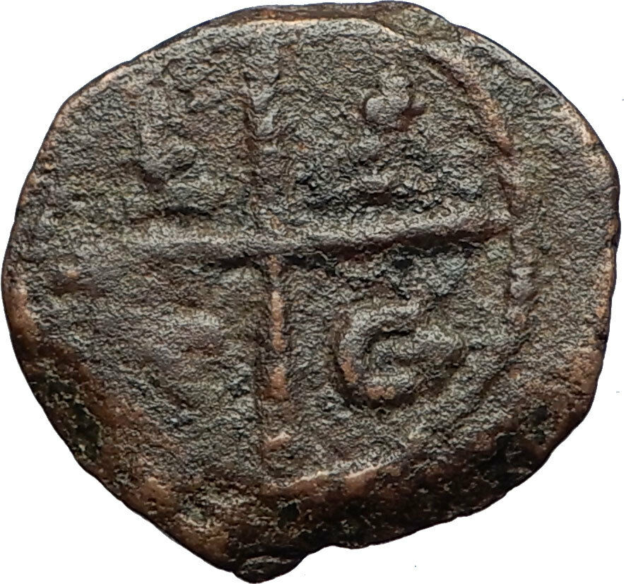 CRUSADERS of Antioch Tancred Ancient 1101AD Byzantine Time Coin St Peter i69678