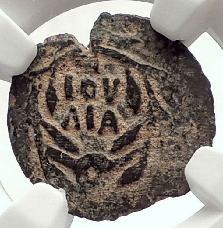 VALERIUS GRATUS Roman Jerusalem Prefect TIBERIUS LIVIA Biblical Coin NGC i70893