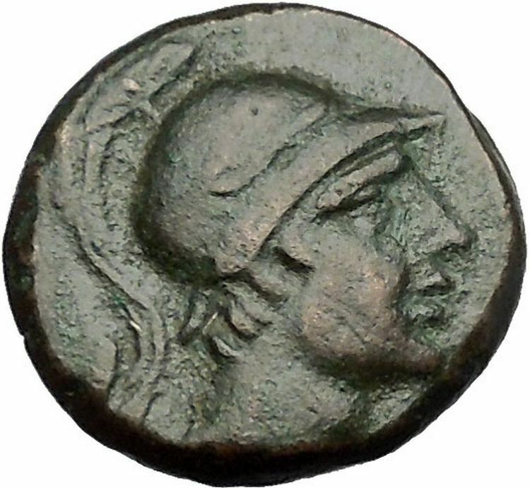 AMISOS in PONTUS MITHRADATES VI the GREAT Time Ares Sword Greek Coin i52544