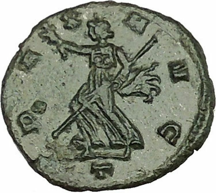 CLAUDIUS II Gothicus 268AD Authentic Ancient Roman Coin Pax Pease Cult i40007